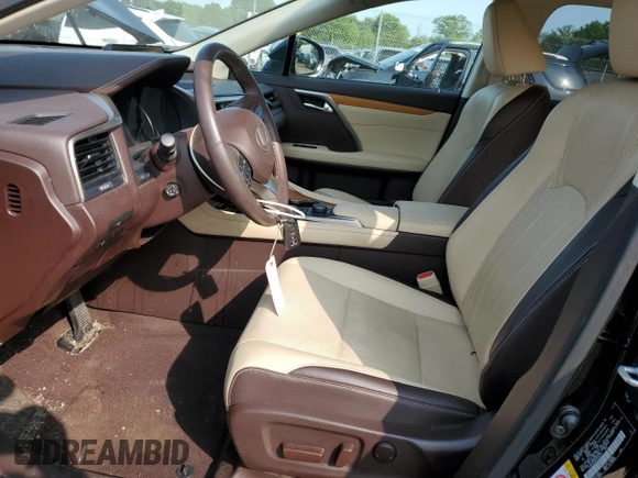 2016 Lexus RX 350 z VIN 2T2BZMCA5GC004793, wystawiony jako Copart lot #58350575 z przebiegiem 8 287 mil mil oraz Szkoda całkowita • Salvage title. Historia ofert i sprzedaży dostępna na DreamBid. Obrazek 7.
