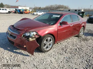 2008 Chevrolet Malibu LTZ with VIN 1G1ZK57B28F209313, listed as a Copart auction lot 48424055 with 0 mi miles and Salvage Title. Bid and sale history available at carsss.com. Image 1.