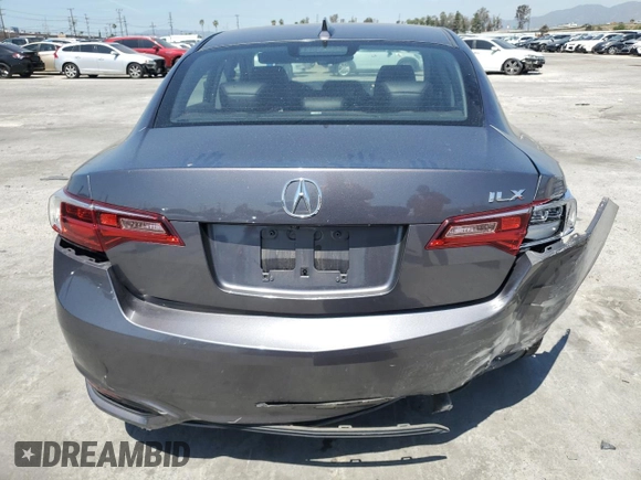 2018 Acura ILX Premium with VIN 19UDE2F76JA006871, listed as a Copart auction lot 52454375 with 71,222 mi miles and Salvage title. Bid and sale history available at DreamBid. Image 6.