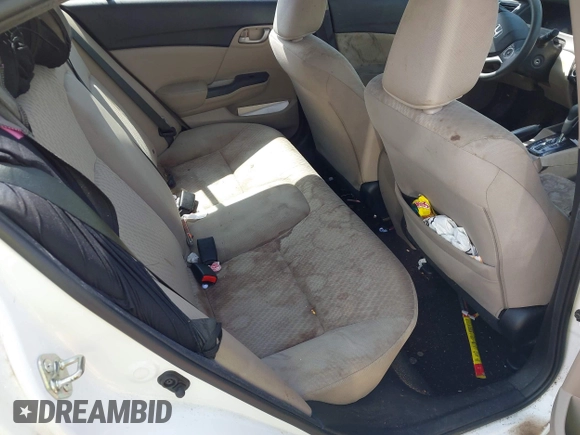 2015 Honda Civic Sedan SE with VIN 2HGFB2F70FH565147, listed as a IAAI auction lot 41922144 with 76,711 mi miles. Bid and sale history available at carsss.com. Image 8.