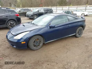 2002 Toyota Celica GT with VIN JTDDR32T320142846, listed as a IAAI auction lot 41825592 with 146,485 mi miles and . Bid and sale history available at carsss.com. Image 2.
