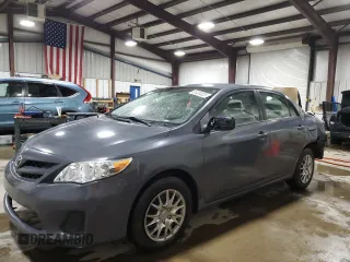 2011 Toyota Corolla L with VIN JTDBU4EE5B9146627, listed as a Copart auction lot 52424825 with 102,420 mi miles and Salvage Title. Bid and sale history available at carsss.com. Image 1.