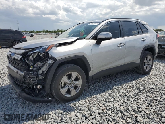 2023 Toyota RAV4 XLE с VIN 2T3W1RFVXPC214354, выставлен на аукционе Copart как лот 56213515 с пробегом 9 222 миль миль и Списание • Salvage title. История ставок и продаж доступна на DreamBid. Изображение 1.