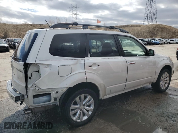 2012 Subaru Forester X Limited with VIN JF2SHBFC1CH409064, listed as a Copart auction lot 47255815 with 83,237 mi miles and Salvage title. Bid and sale history available at DreamBid. Image 3.