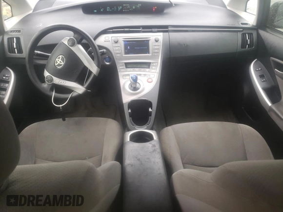 2012 Toyota Prius One with VIN JTDKN3DU1C5387206, listed as a Copart auction lot 43569975 with 197,325 mi miles and Salvage Title. Bid and sale history available at carsss.com. Image 8.