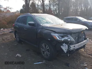 2018 Nissan Pathfinder SV z VIN 5N1DR2MM4JC638201, wystawiony jako IAAI lot #41146126 z przebiegiem 68 155 mil mil oraz . Historia ofert i sprzedaży dostępna na DreamBid. Obrazek 13.