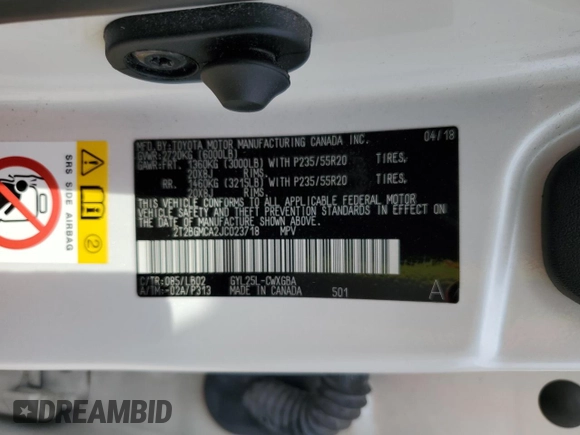 2018 Lexus RX with VIN 2T2BGMCA2JC023718, listed as a Copart auction lot 51440285 with 76,491 mi miles and Salvage Title. Bid and sale history available at carsss.com. Image 13.