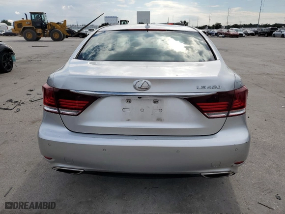 2015 Lexus LS 460 with VIN JTHBL5EF9F5133411, listed as a Copart auction lot 72054804 with 114,433 mi miles and Salvage Title. Bid and sale history available at carsss.com. Image 6.