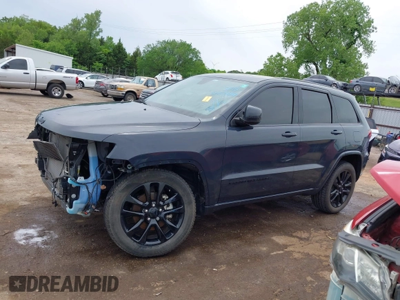 2018 Jeep Grand Cherokee Altitude with VIN 1C4RJFAG6JC257358, listed as a IAAI auction lot 42167186 with 57,630 mi miles and . Bid and sale history available at DreamBid. Image 15.