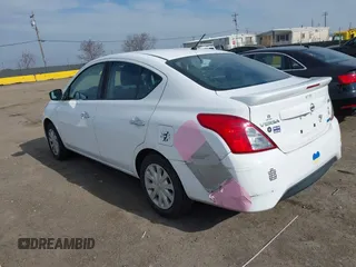 2016 Nissan Versa S Plus with VIN 3N1CN7AP6GL886585, listed as a IAAI auction lot 41411441 with 128,283 mi miles. Bid and sale history available at carsss.com. Image 3.