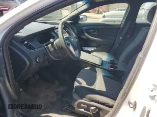 2014 Ford Police Interceptor with VIN 1FAHP2MK1EG124336, listed as a Copart auction lot 53549225 with 117,319 mi miles and Salvage title. Bid and sale history available at DreamBid. Image 7.