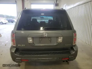 2008 Honda Pilot EX with VIN 5FNYF18468B031281, listed as a Copart auction lot 48573785 with 220,057 mi miles and Clean Title. Bid and sale history available at carsss.com. Image 6.
