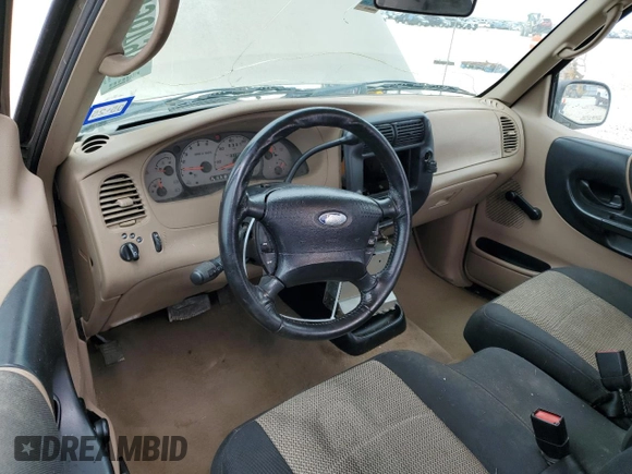 2003 Ford Ranger XL with VIN 1FTYR10D43PA16117, listed as a Copart auction lot 43649635 with 237,394 mi miles and Salvage Title. Bid and sale history available at DreamBid. Image 8.