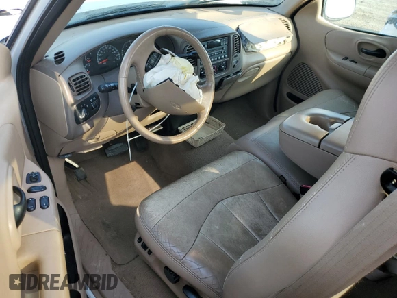1999 Ford F-150 XL with VIN 1FTRX17L2XKC10123, listed as a Copart auction lot 83158894 with 57,446 mi miles and Salvage Title. Bid and sale history available at carsss.com. Image 8.