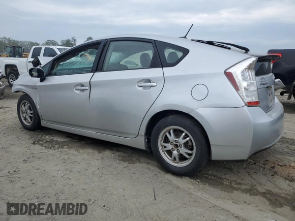 2011 Toyota Prius I with VIN JTDKN3DU8B1362843, listed as a Copart auction lot 53644334 with Not Provided miles and Salvage Title. Bid and sale history available at DreamBid. Image 2.