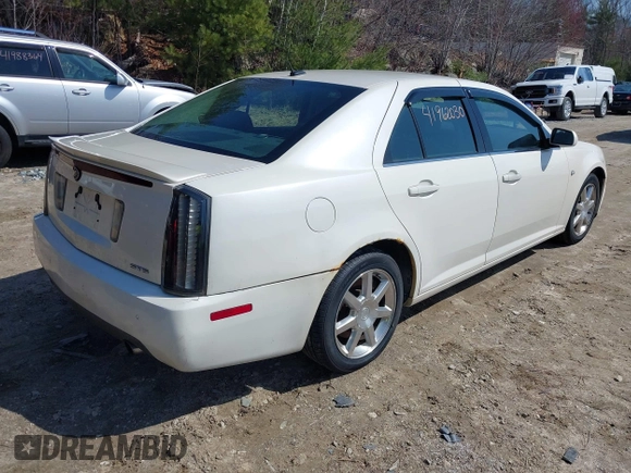 2005 Cadillac STS with VIN 1G6DW677950158899, listed as a IAAI auction lot 41962030 with 150,185 mi miles. Bid and sale history available at carsss.com. Image 4.