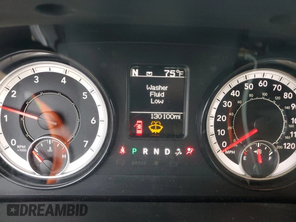 2017 Ram 1500 Express z VIN 1C6RR7KG5HS674555, wystawiony jako Copart lot #52196805 z przebiegiem 130 100 mil mil oraz Szkoda całkowita • Salvage title. Historia ofert i sprzedaży dostępna na DreamBid. Obrazek 9.
