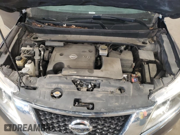 2013 Nissan Pathfinder Platinum z VIN 5N1AR2MM1DC607124, wystawiony jako Copart lot #71521174 z przebiegiem 144 126 mil mil oraz Czysty tytuł • Clean title. Historia ofert i sprzedaży dostępna na DreamBid. Obrazek 12.