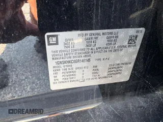 2016 Chevrolet Suburban LT with VIN 1GNSKHKC0GR14614, listed as a Copart auction lot 65295535 with 215,675 mi miles and Clean title. Bid and sale history available at DreamBid. Image 10.