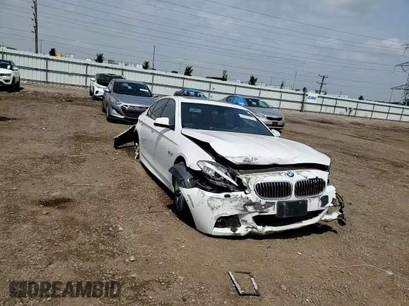 2013 BMW 5 Series 528i xDrive with VIN WBAXH5C59DD114652, listed as a Copart auction lot 59970575 with Not provided miles and Salvage title. Bid and sale history available at DreamBid. Image 14.