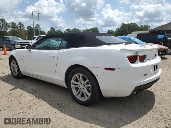 2013 Chevrolet Camaro LT with VIN 2G1FB3D33D9111219, listed as a Copart auction lot 58248625 with 89,248 mi miles and Salvage title. Bid and sale history available at DreamBid. Image 2.