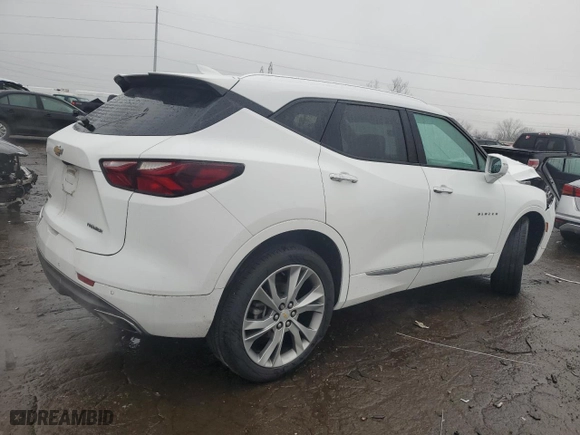 2019 Chevrolet Blazer Premier with VIN 3GNKBFRS3KS620791, listed as a Copart auction lot 84048434 with 67,636 mi miles and Salvage Title. Bid and sale history available at carsss.com. Image 3.