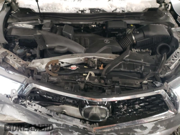2017 Acura MDX with VIN 5FRYD4H34HB014766, listed as a Copart auction lot 44890595 with 142,849 mi miles and Salvage Title. Bid and sale history available at carsss.com. Image 12.