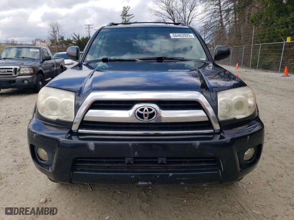 2006 Toyota 4Runner SR5 with VIN JTEBT14R560064019, listed as a Copart auction lot 50463925 with 245,162 mi miles and Clean Title. Bid and sale history available at carsss.com. Image 5.