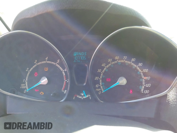 2014 Ford Fiesta SE with VIN 3FADP4BJ9EM133473, listed as a IAAI auction lot 42118460 with 107,705 mi miles and . Bid and sale history available at DreamBid. Image 7.