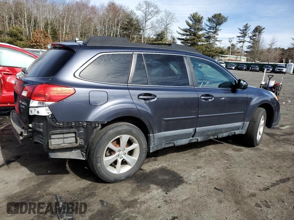 2013 Subaru Outback 2.5i Limited with VIN 4S4BRBKC0D3215878, listed as a Copart auction lot 46162085 with 126,738 mi miles and Salvage Title. Bid and sale history available at carsss.com. Image 3.