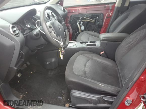2012 Nissan Rogue S with VIN JN8AS5MV4CW362890, listed as a Copart auction lot 52598385 with 80,531 mi miles and Salvage Title. Bid and sale history available at DreamBid. Image 7.