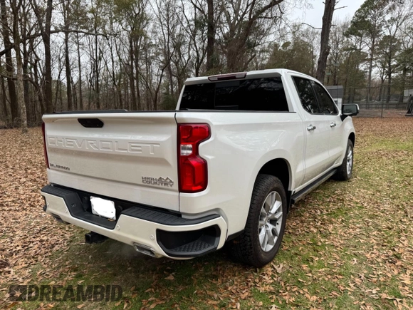 2020 Chevrolet Silverado 1500 High Country with VIN 3GCUYHED1LG442158, listed as a Copart auction lot 42304805 with 0 mi miles and Clean Title. Bid and sale history available at carsss.com. Image 4.