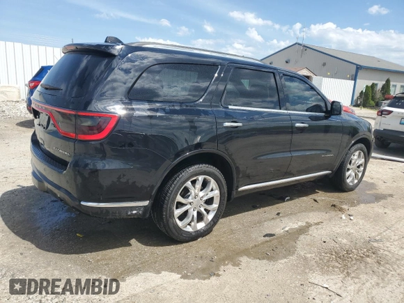 2017 Dodge Durango Citadel with VIN 1C4RDJEG5HC904931, listed as a Copart auction lot 54357555 with 157,158 mi miles and Salvage title. Bid and sale history available at DreamBid. Image 3.