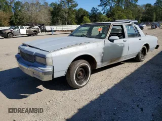 1989 Chevrolet Caprice z VIN 1G1BL51ZXKR133866, wystawiony jako Copart lot #81909394 z przebiegiem 63 741 mil mil oraz Szkoda całkowita • Salvage title. Historia ofert i sprzedaży dostępna na DreamBid. Obrazek 1.