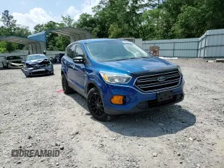 2017 Ford Escape S with VIN 1FMCU0F79HUE27926, listed as a Copart auction lot 56143655 with 55,382 mi miles and Salvage title. Bid and sale history available at DreamBid. Image 14.