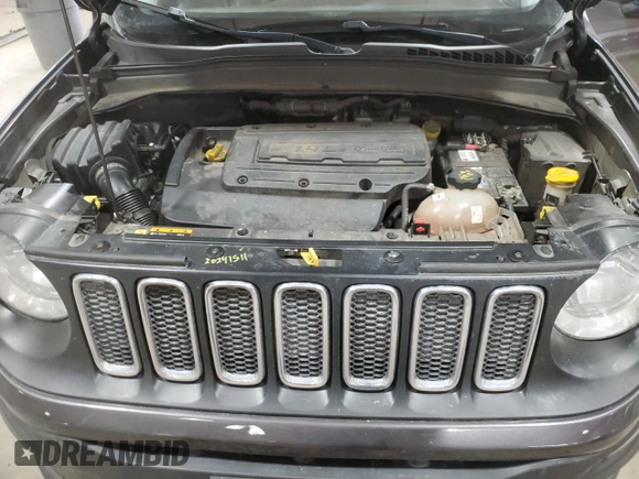 2016 Jeep Renegade Latitude with VIN ZACCJABW3GPC69213, listed as a Copart auction lot 42292245 with 82,236 mi miles and Salvage Title. Bid and sale history available at DreamBid. Image 12.
