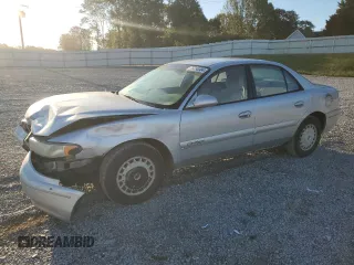 2002 Buick Century Custom with VIN 2G4WS52JX21168917, listed as a Copart auction lot 75298304 with 130,626 mi miles and Salvage Title. Bid and sale history available at carsss.com. Image 1.