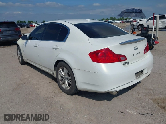 2012 Infiniti G25 Journey with VIN JN1DV6AP8CM700074, listed as a IAAI auction lot 42399966 with 207,842 mi miles and . Bid and sale history available at DreamBid. Image 3.