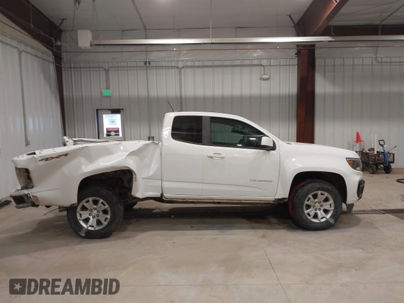 2022 Chevrolet Colorado 4WD LT with VIN 1GCHTCEAXN1115994, listed as a IAAI auction lot 42159207 with 59,856 mi miles and . Bid and sale history available at DreamBid. Image 13.