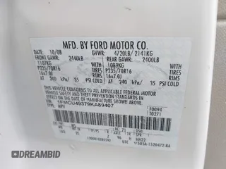 2009 Ford Escape Hybrid with VIN 1FMCU49379KA89407, listed as a IAAI auction lot 41692553 with 172,637 mi miles. Bid and sale history available at carsss.com. Image 9.