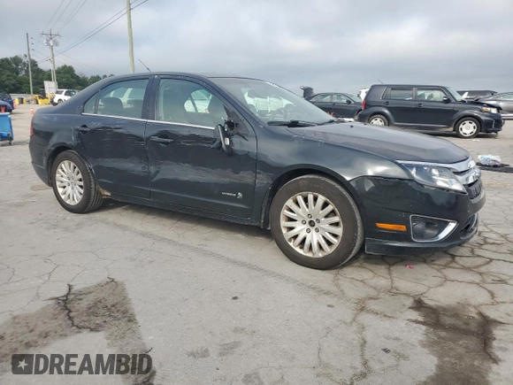 2010 Ford Fusion Hybrid with VIN 3FADP0L35AR138806, listed as a Copart auction lot 63656235 with 172,449 mi miles and Salvage title. Bid and sale history available at DreamBid. Image 4.