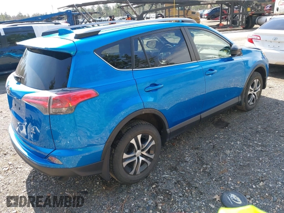 2017 Toyota RAV4 LE with VIN JTMBFREV3HJ145278, listed as a IAAI auction lot 41995013 with 41,456 mi miles. Bid and sale history available at carsss.com. Image 4.