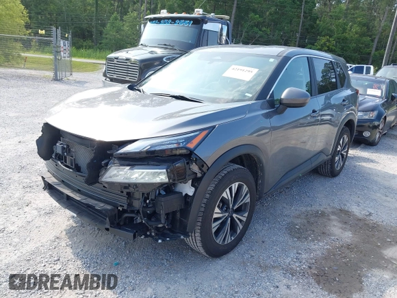 2023 Nissan Rogue SV with VIN 5N1BT3BB1PC924676, listed as a IAAI auction lot 42191295 with 38,351 mi miles and . Bid and sale history available at DreamBid. Image 17.