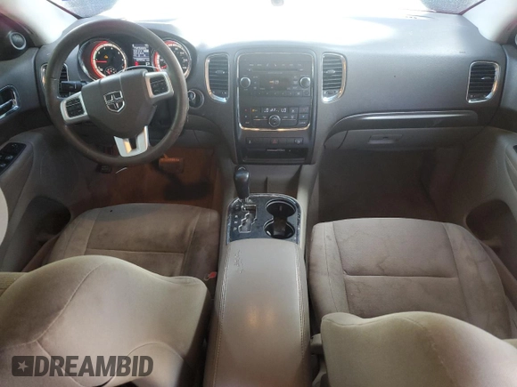 2013 Dodge Durango SXT z VIN 1C4RDHAG3DC688943, wystawiony jako Copart lot #55654395 z przebiegiem 157 099 mil mil oraz Szkoda całkowita • Salvage title. Historia ofert i sprzedaży dostępna na DreamBid. Obrazek 8.