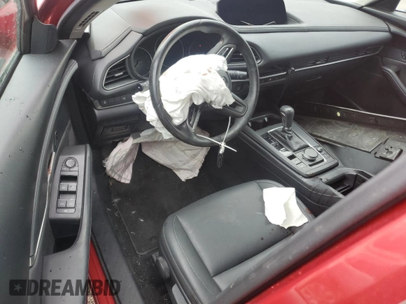 2023 Mazda CX-30 S Select with VIN 3MVDMBBMXPM537207, listed as a Copart auction lot 57724725 with 18,353 mi miles and Salvage title. Bid and sale history available at DreamBid. Image 8.