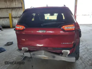 2016 Jeep Cherokee Limited with VIN 1C4PJLDB3GW229689, listed as a Copart auction lot 54898645 with 145,861 mi miles and Salvage title. Bid and sale history available at DreamBid. Image 6.