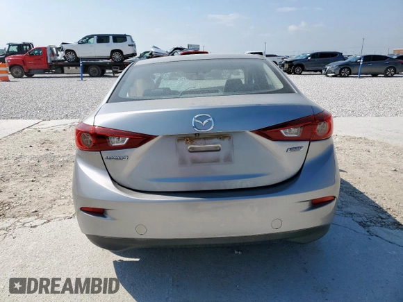 2016 Mazda 3 i Sport with VIN JM1BM1U74G1283341, listed as a Copart auction lot 53243155 with Not Provided miles and Salvage Title. Bid and sale history available at DreamBid. Image 6.