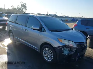 2012 Toyota Sienna XLE AAS with VIN 5TDYK3DC0CS243912, listed as a IAAI auction lot 41758833 with 132,008 mi miles and . Bid and sale history available at DreamBid. Image 1.