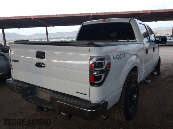 2013 Ford F-150 XL with VIN 1FTFW1EF5DFB99853, listed as a IAAI auction lot 42024669 with 113,013 mi miles. Bid and sale history available at carsss.com. Image 4.