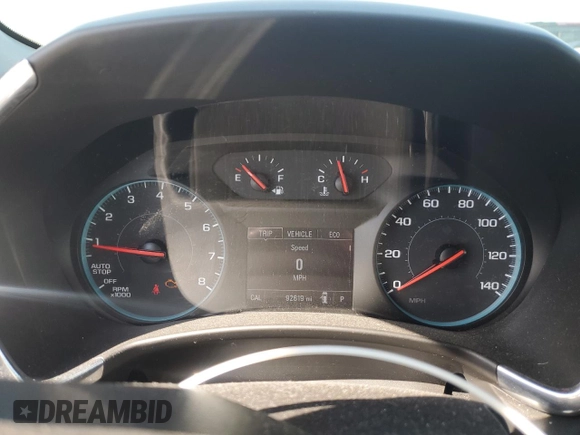 2018 Chevrolet Equinox LT z VIN 2GNAXSEV9J6335919, wystawiony jako Copart lot #53093315 z przebiegiem 92 619 mil mil oraz Szkoda całkowita • Salvage title. Historia ofert i sprzedaży dostępna na DreamBid. Obrazek 9.
